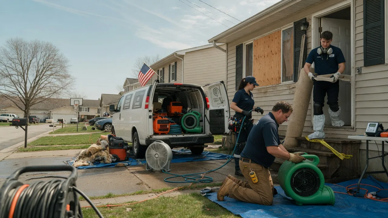 Water Damage Restoration in Dendron, VA near me